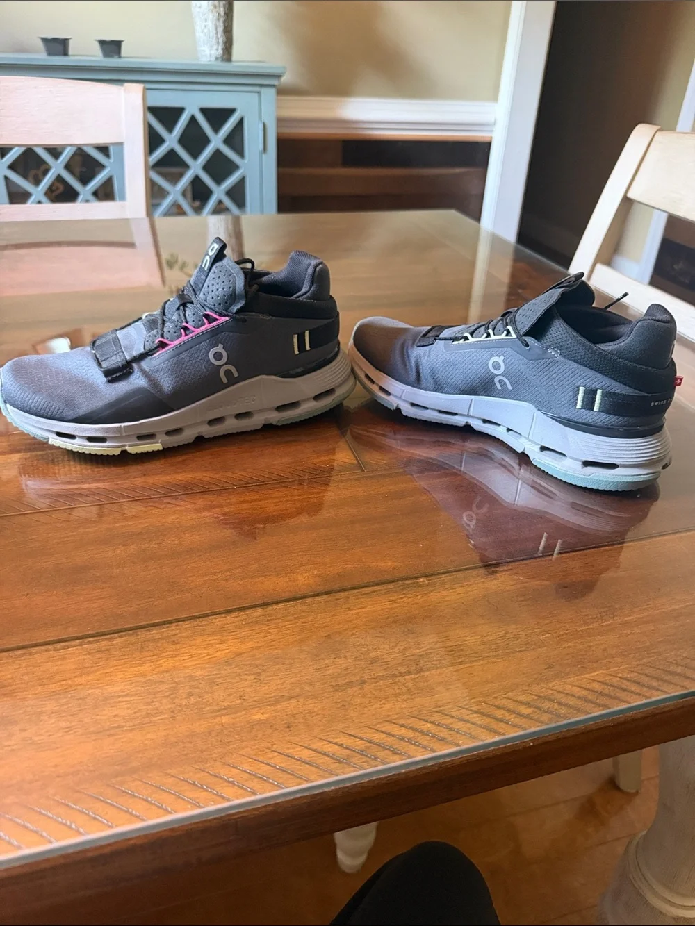 On Cloud Women's Athletic Shoes in Charcoal Gray